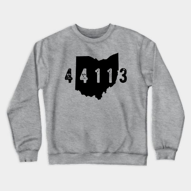 Ohio 44113 Ohio City Crewneck Sweatshirt by OHYes